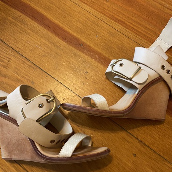 Dolce Vita nude wedges size 6.5 - Picture 3 of 4